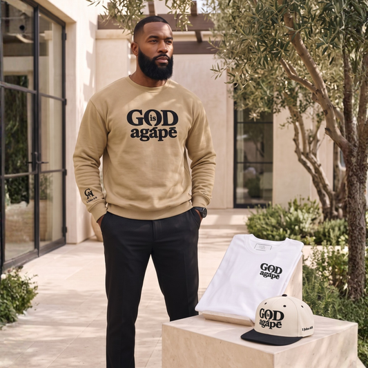 God Is Agápē — Steadfast Set (Sand)
