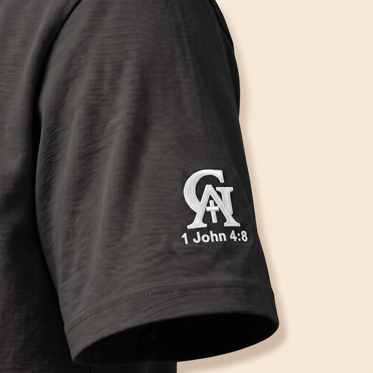 God Is Agápē — Standard Tee (Black)
