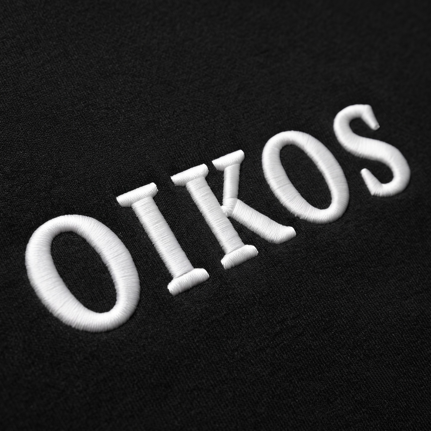 Oikos Hoodie (Black)