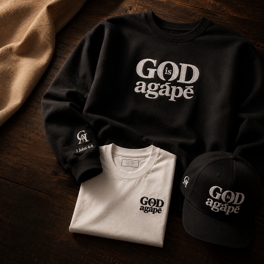God Is Agápē — Steadfast Set (Black)