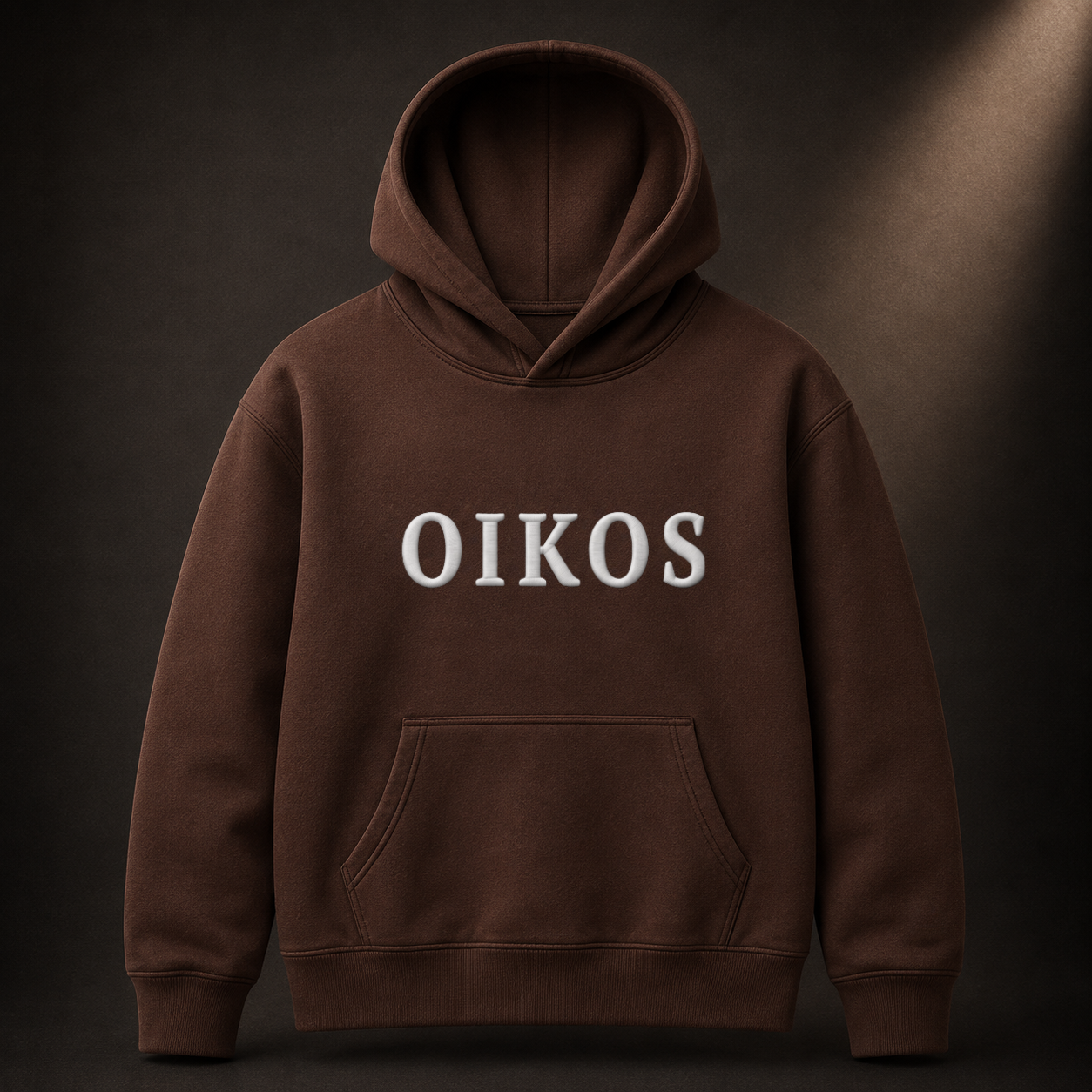 Oikos Hoodie (Chestnut)