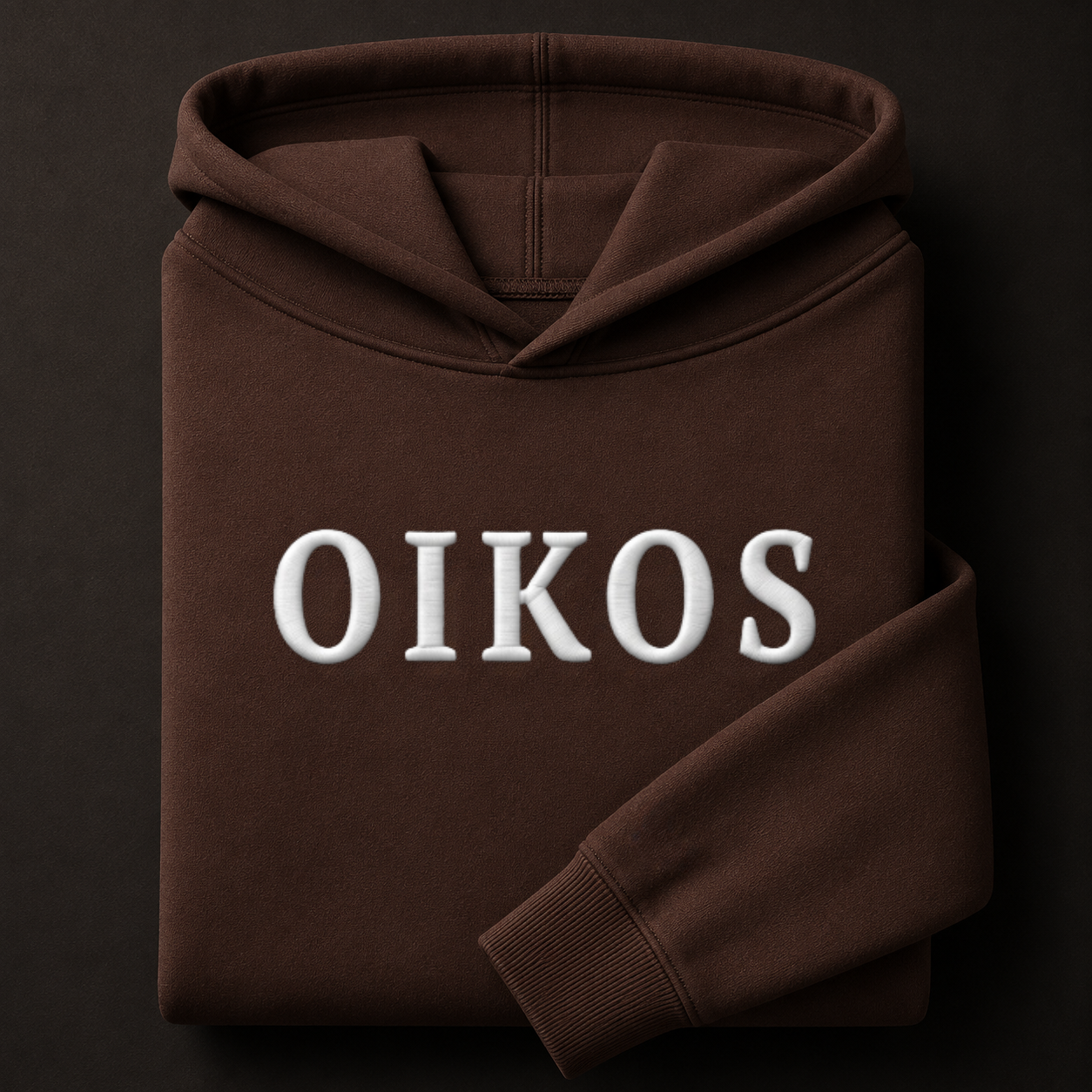 Oikos Hoodie (Chestnut)