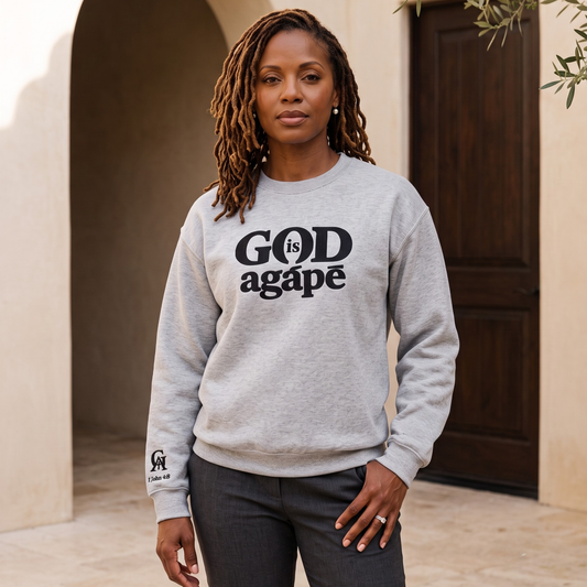 God Is Agápē — Steadfast Crew (Ash)