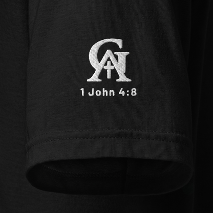 God Is Agápē — Standard Tee (Black)