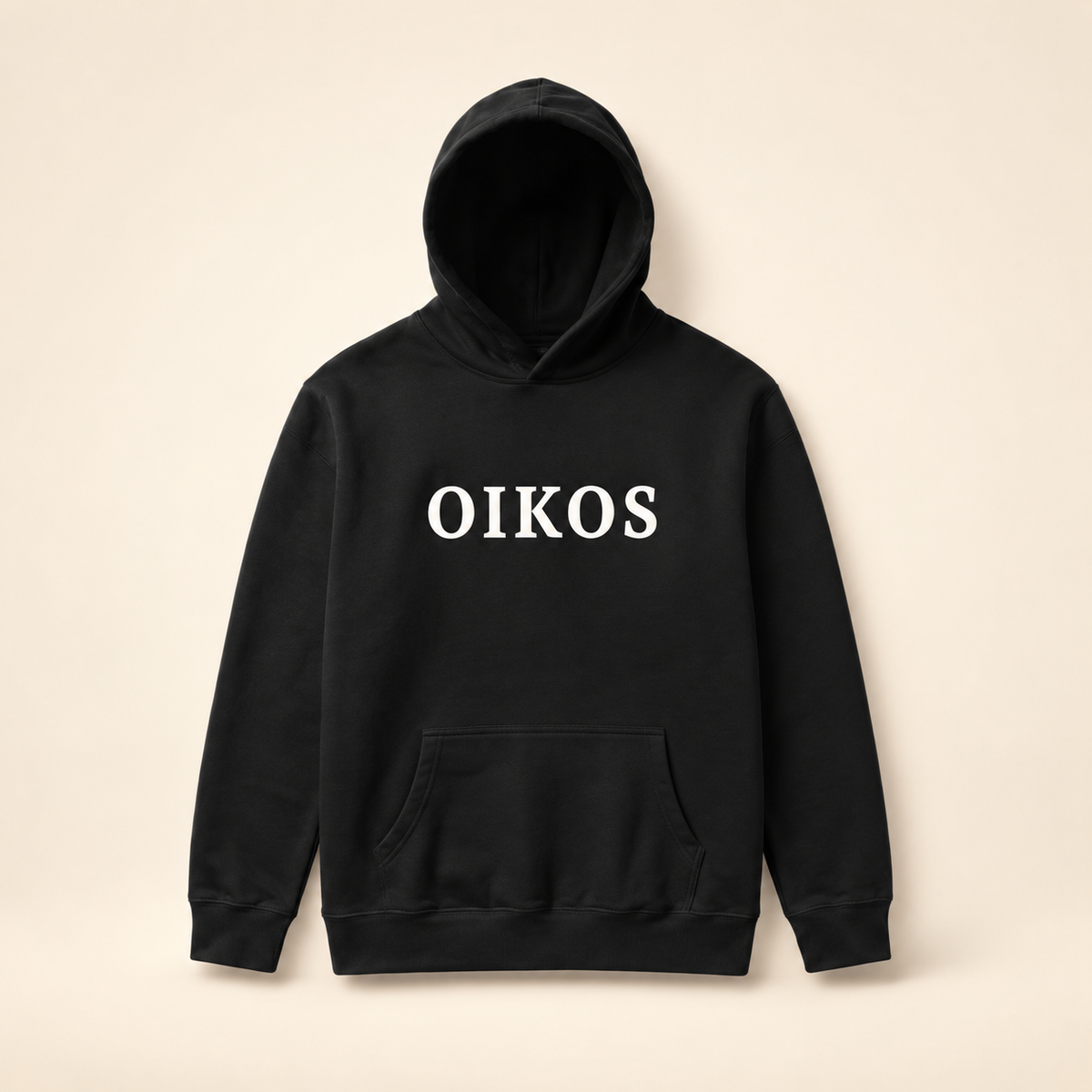 Oikos Hoodie (Black)