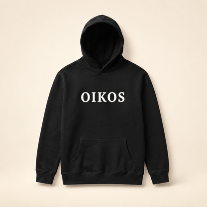 Oikos Hoodie (Black)
