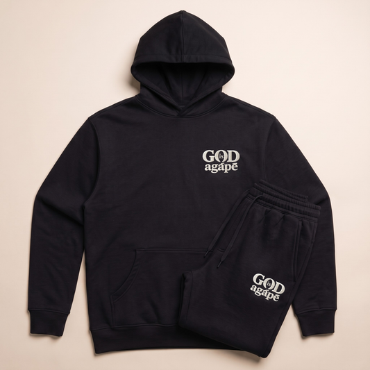 God Is Agápē — Covenant Set (Black)