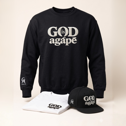 God Is Agápē — Steadfast Set (Black)