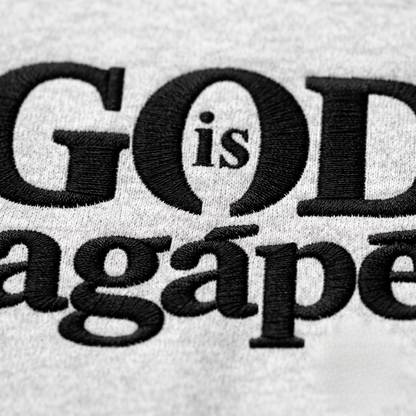 God Is Agápē — Steadfast Crew (Ash)