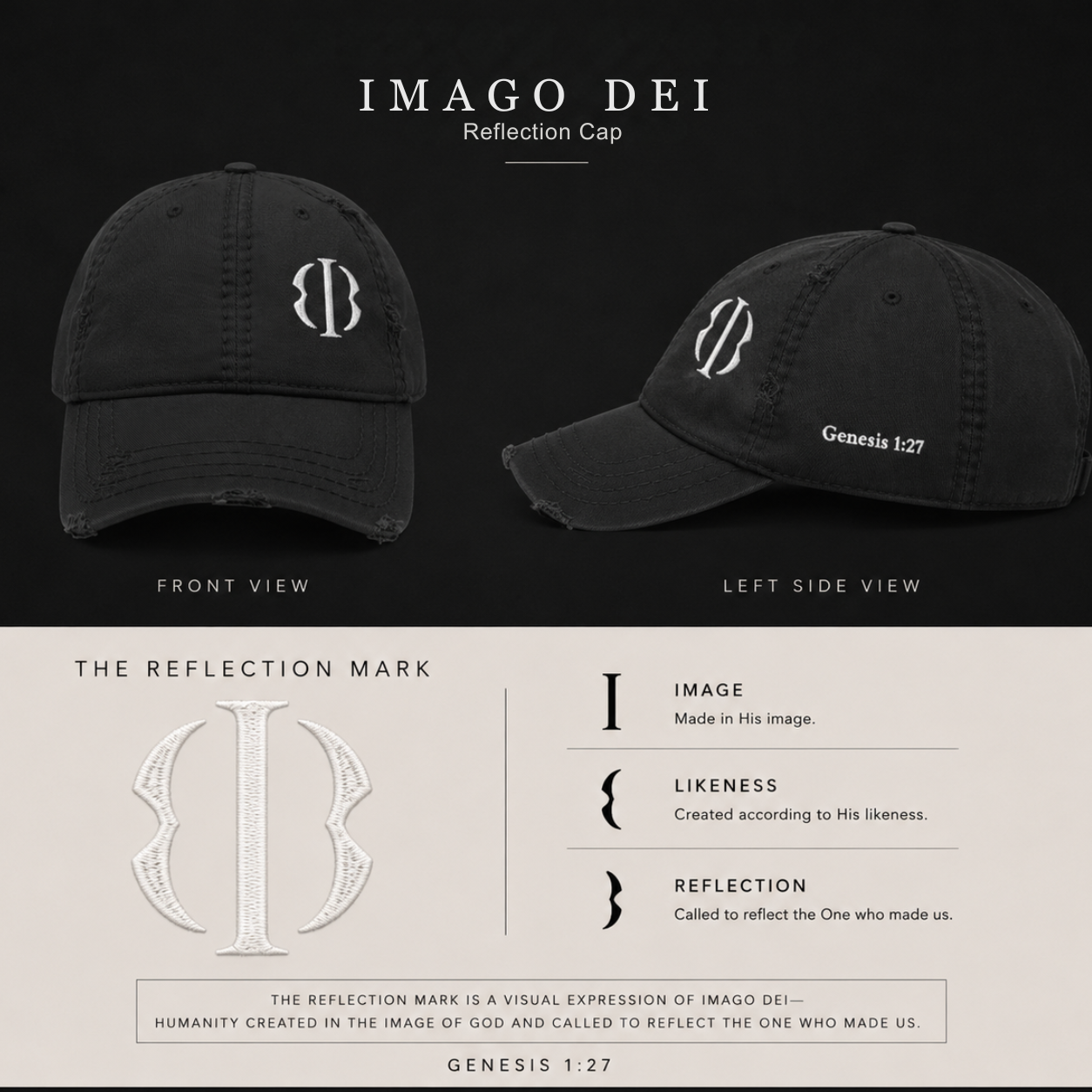 Imago Dei Reflection Cap
