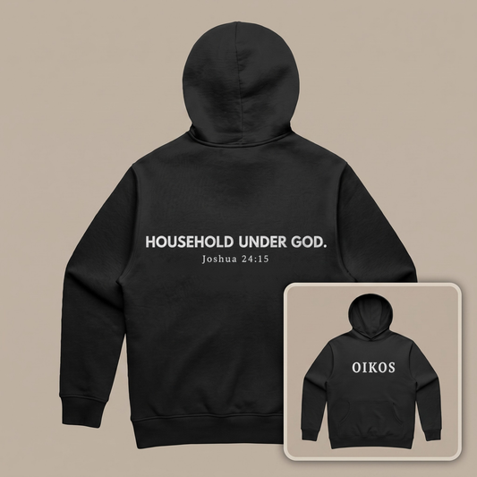 Oikos Hoodie (Black)