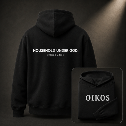 Oikos Hoodie (Black)