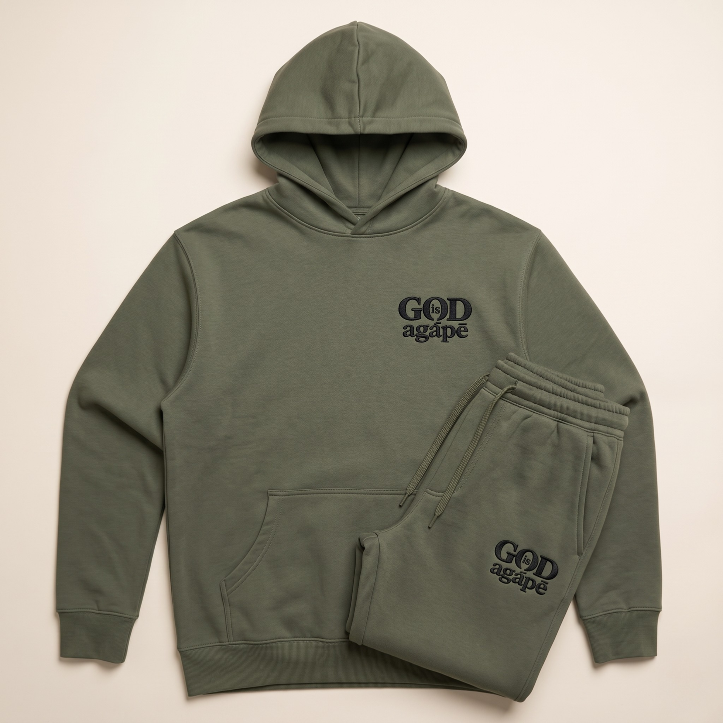 God Is Agápē — Covenant Set (Olive)