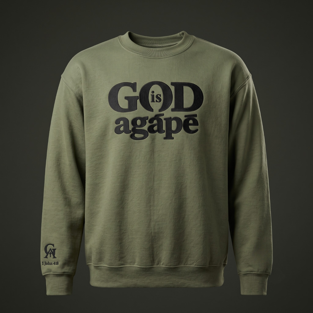 God Is Agápē — Steadfast Set (Olive)
