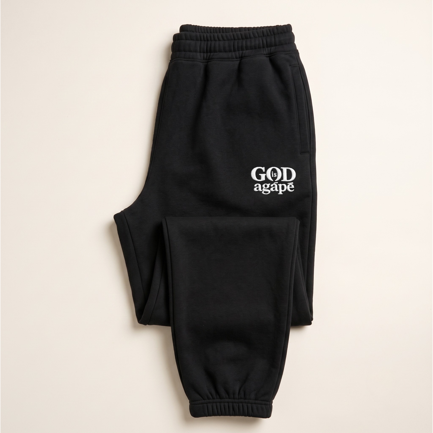 God Is Agápē — Covenant Set, Women's Fit (Black)
