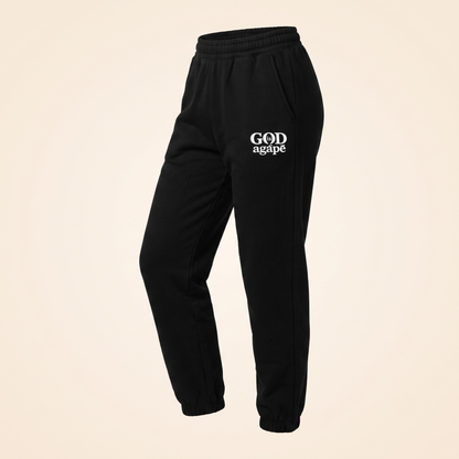 God Is Agápē — Covenant Set, Women's Fit (Black)