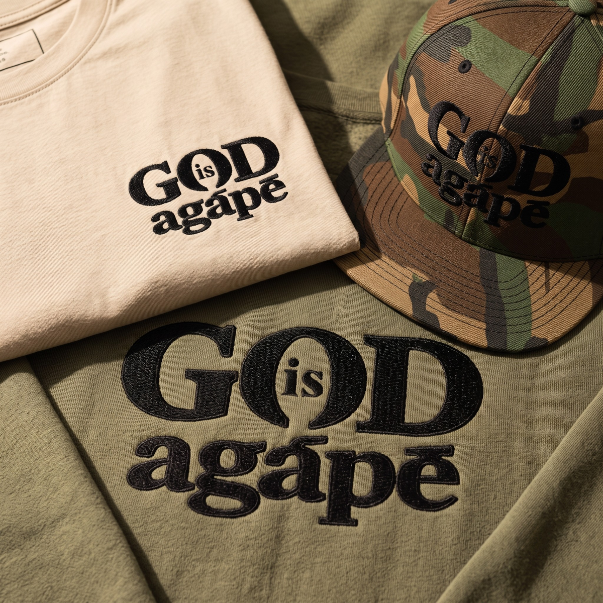 God Is Agápē — Steadfast Set (Olive)