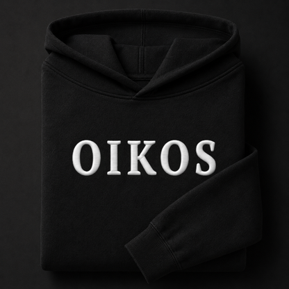 Oikos Hoodie (Black)