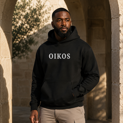 Oikos Hoodie (Black)