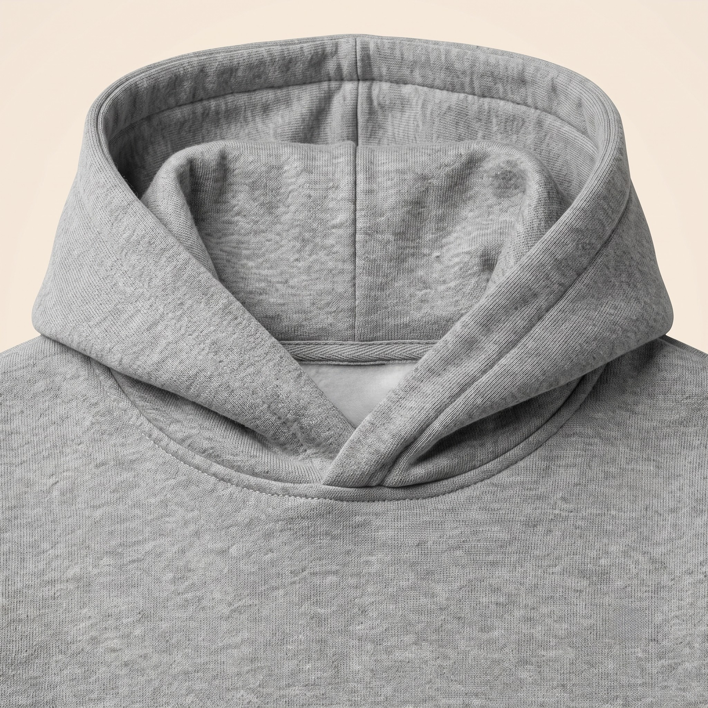 God Is Agápē — Covenant Hoodie, Oversized (Athletic Grey)