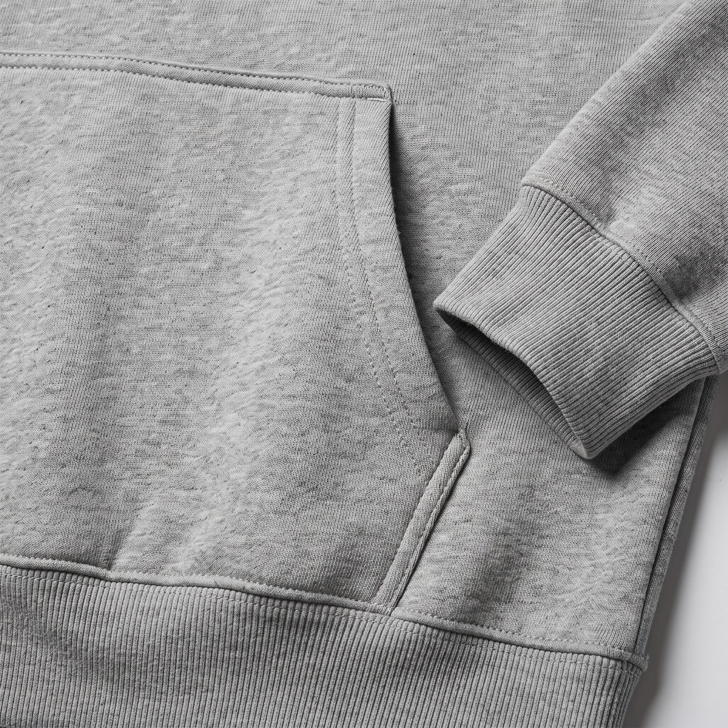 God Is Agápē — Covenant Hoodie, Oversized (Athletic Grey)