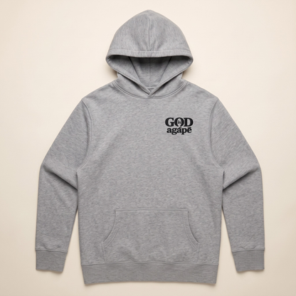 God Is Agápē — Covenant Set, Women's Fit (Athletic Grey)