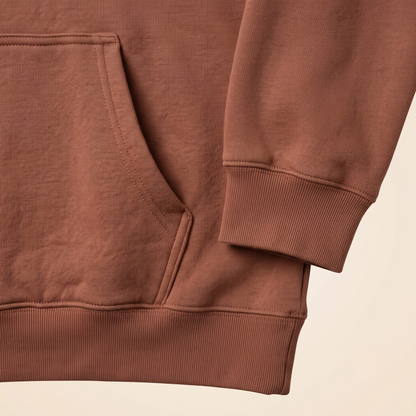God Is Agápē — Covenant Hoodie, Oversized (Clay)