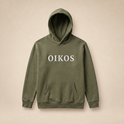 Oikos Hoodie (Olive)