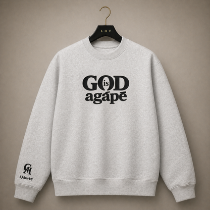 God Is Agápē — Steadfast Crew (Ash)