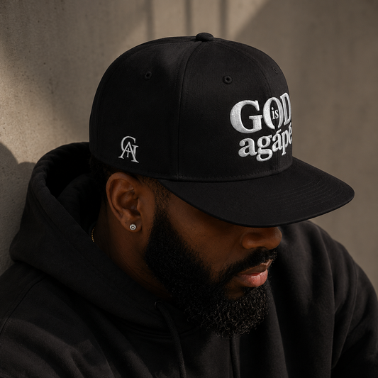 God Is Agápē Snapback — Black
