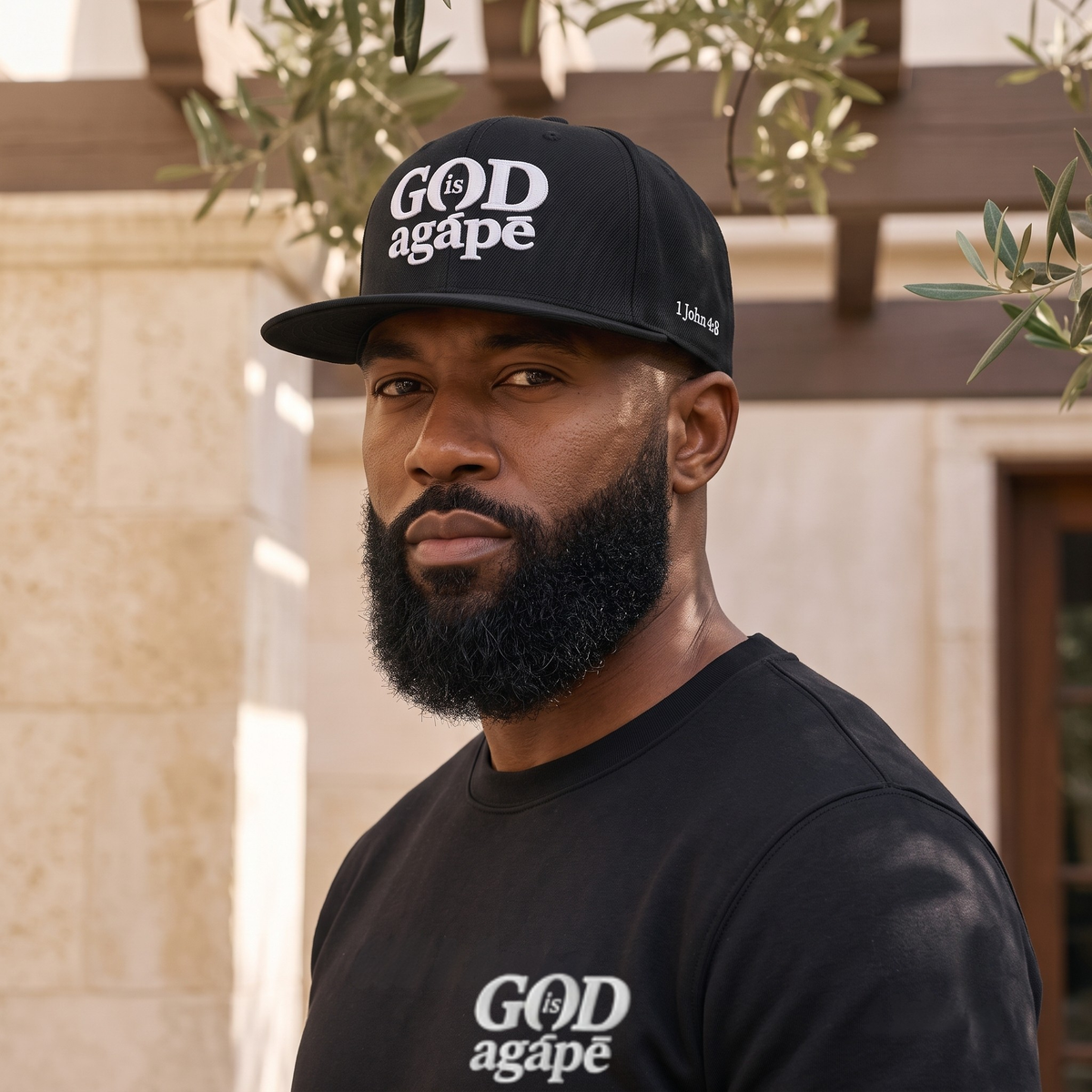 God Is Agápē — Steadfast Set (Black)