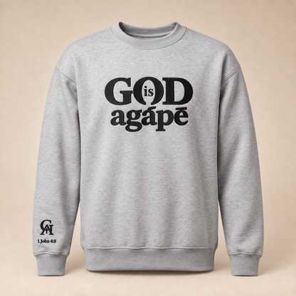 God Is Agápē — Steadfast Crew (Ash)