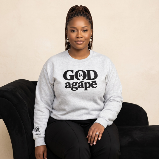 God Is Agápē — Steadfast Crew (Ash)