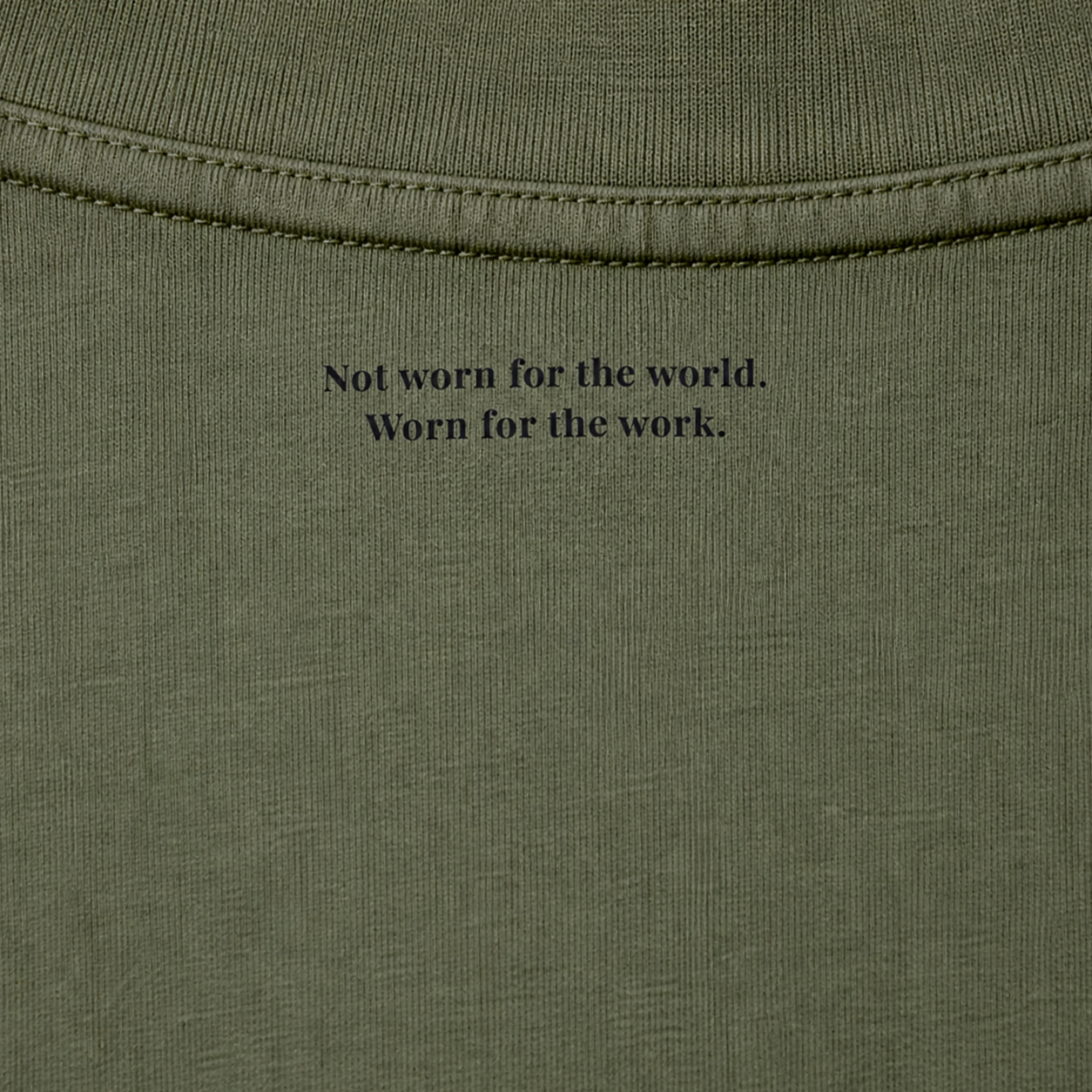 God Is Agápē — Standard Tee (Olive)