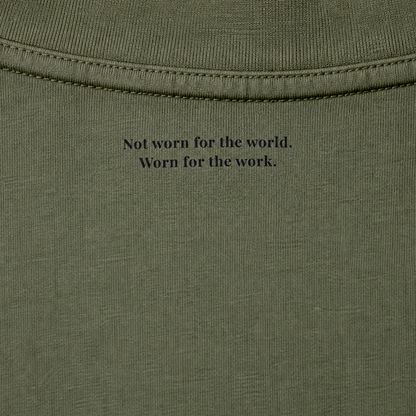 God Is Agápē — Standard Tee (Olive)