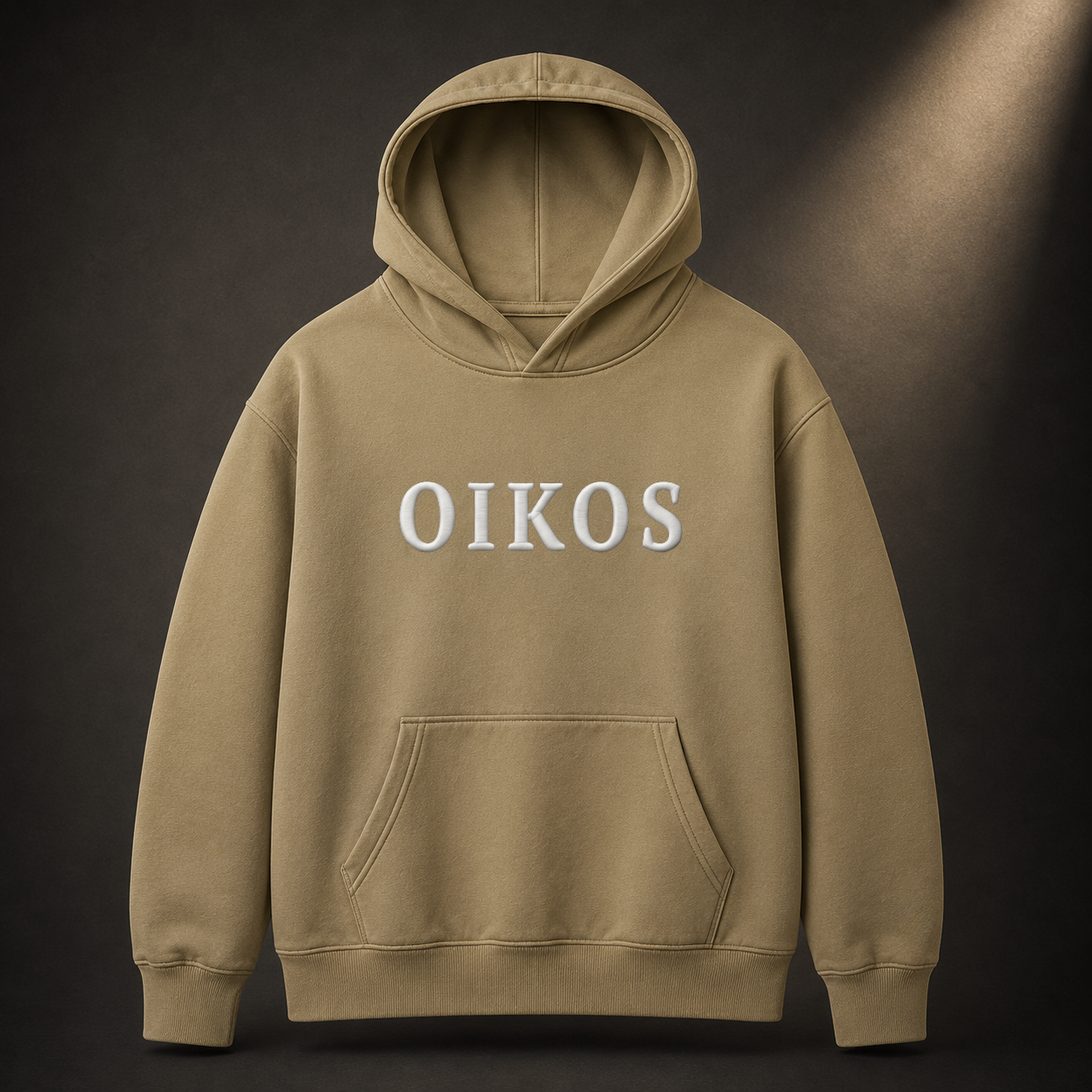Oikos Hoodie (Sand)